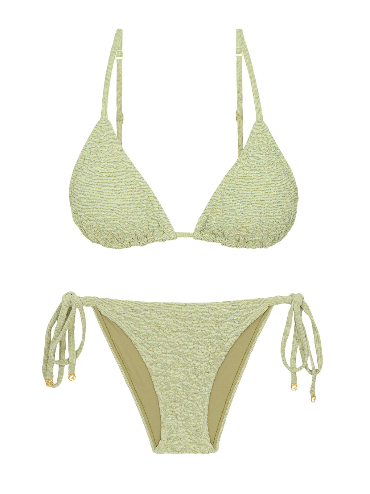 Product Front: Rio De Sol Two Piece Swimwear Set Brisa-Pistache Lia Lacinho