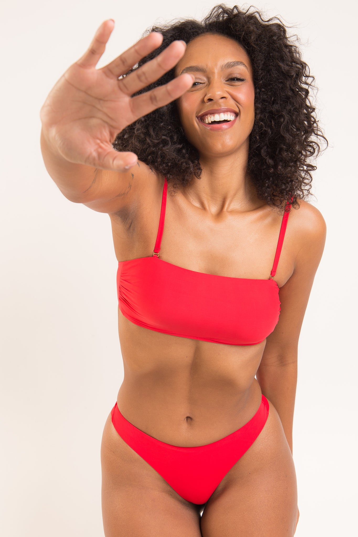 Image 10: Rio De Sol Top Top Rouge Bandeau-Reto