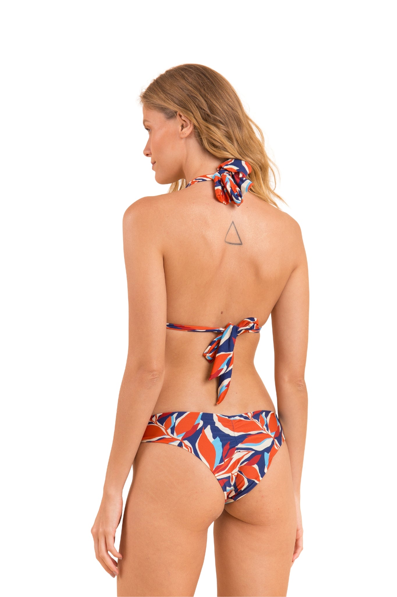 Model Back: Rio De Sol Top Top Leaves Mel