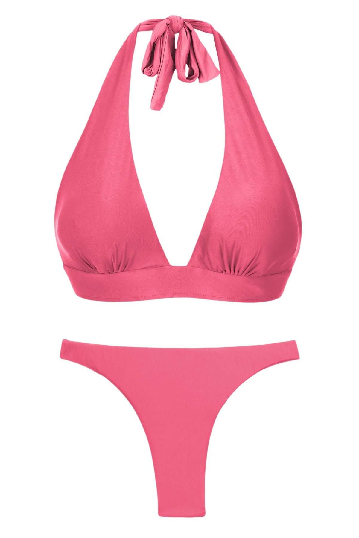 Product Front: Rio De Sol Two Piece Swimwear Set Confetti Halter-Cos Leblon-Fio