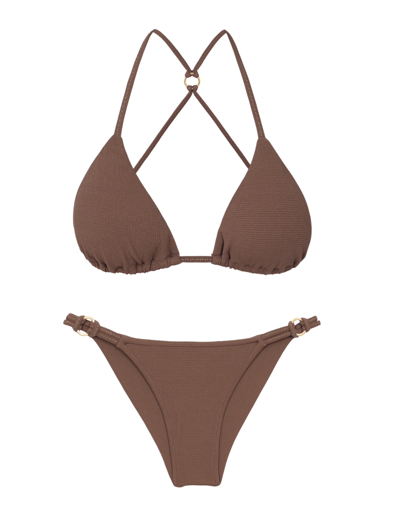 Product Front: Rio De Sol Set Set Sand-Cappuccino Tri-Aya Cheeky-Aya