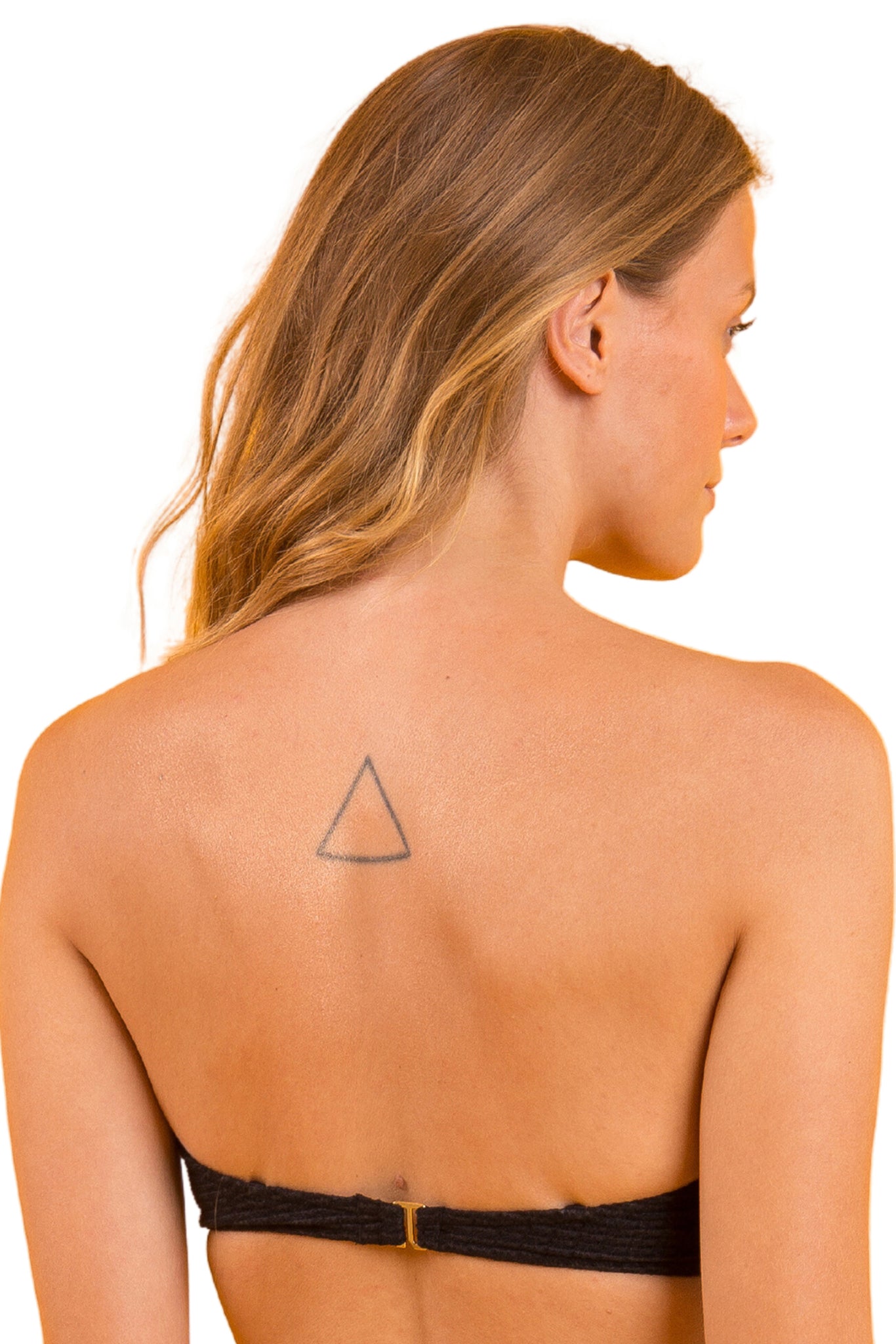 Image 07: Rio De Sol Top Top Bora-Black Bandeau-Joy