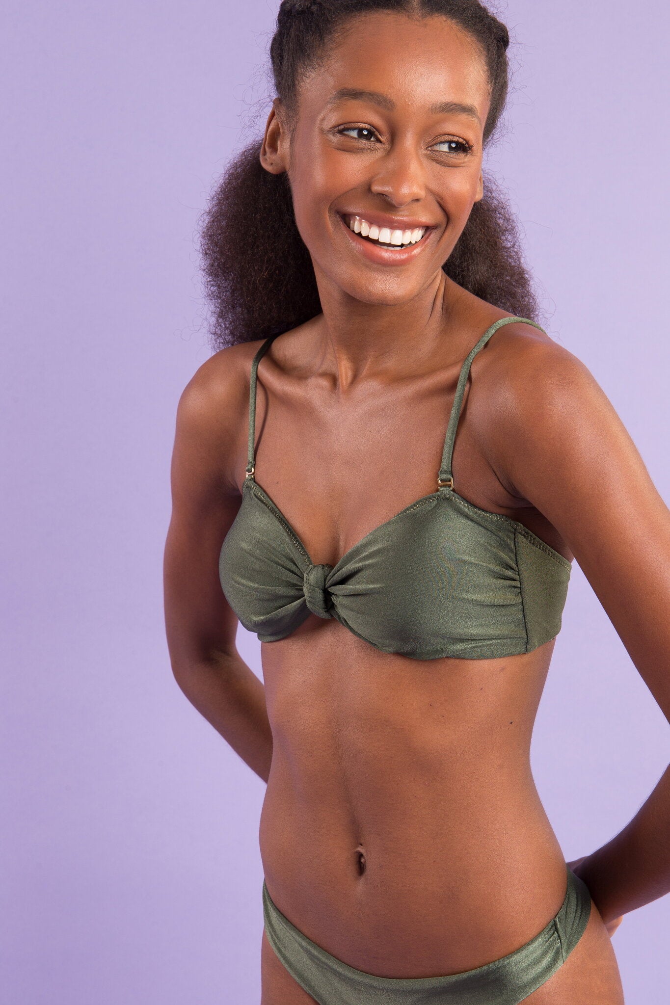 Image 10: Rio De Sol Set Set Croco Bandeau-Joy Essential