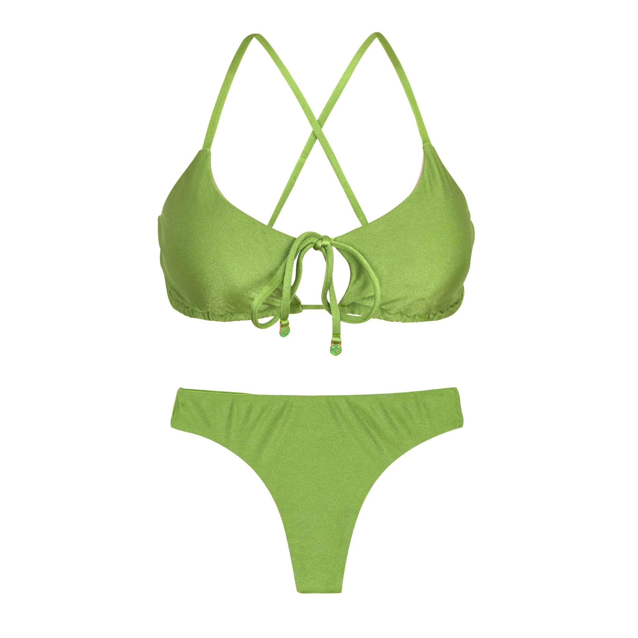 Product Front: Rio De Sol Set Set Shimmer-Botanica Tank-Tie Nice-Fio