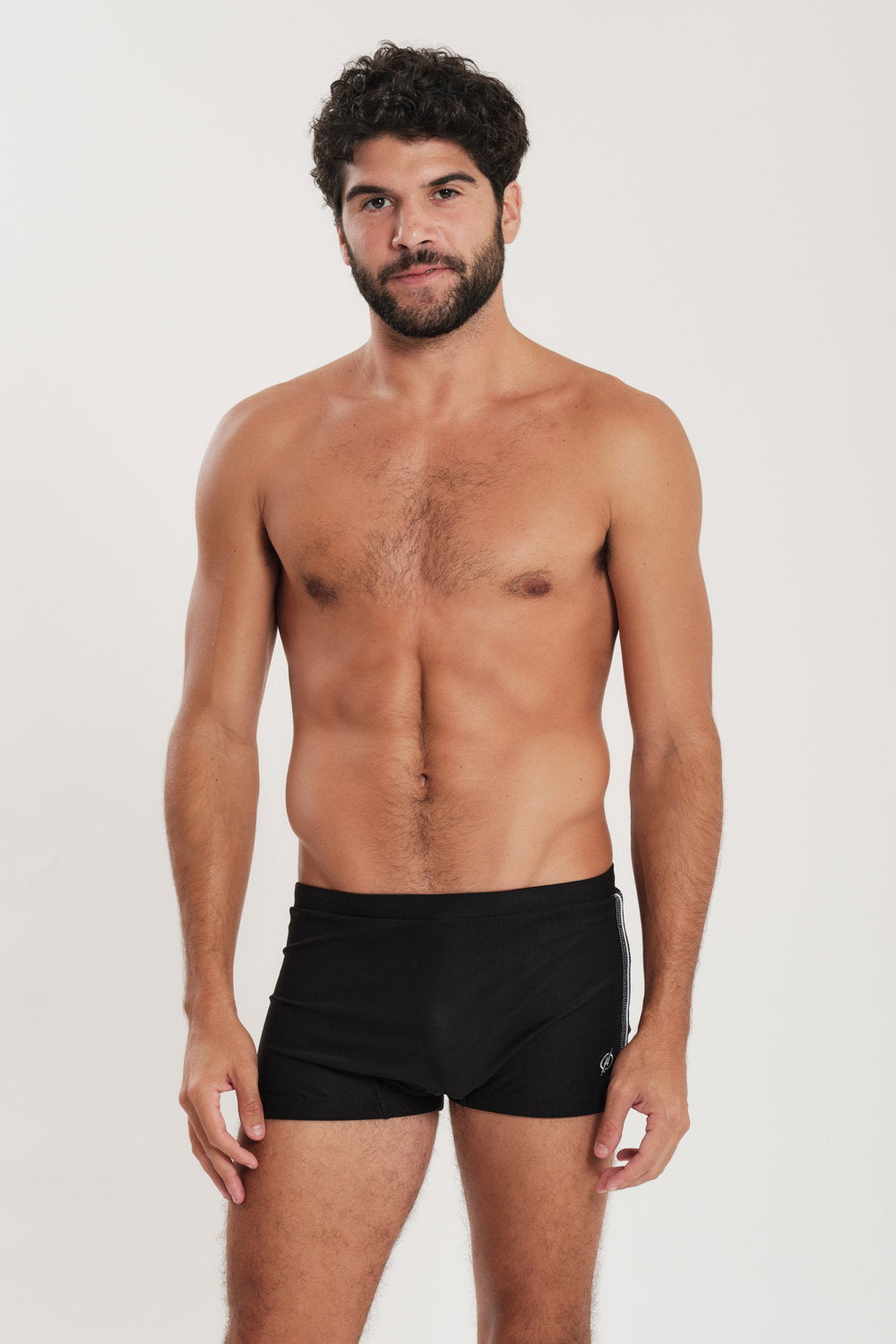 Model Front: Blueman Sunga / Boxer Sunga Berlim Cairo Fit Preto