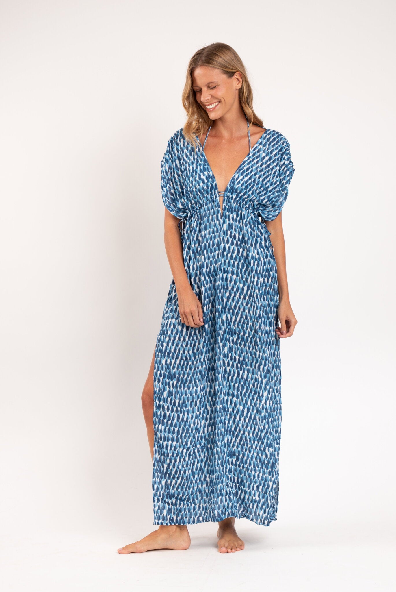 Image 05: Rio De Sol Maxi Dresses Chuva Long Dress Soleil