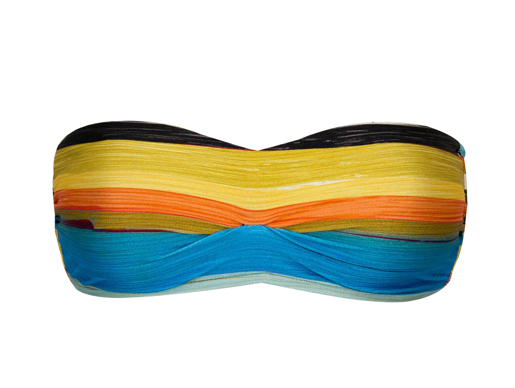 Product Front: Rio De Sol Top Top Artsy Bandeau-Pli