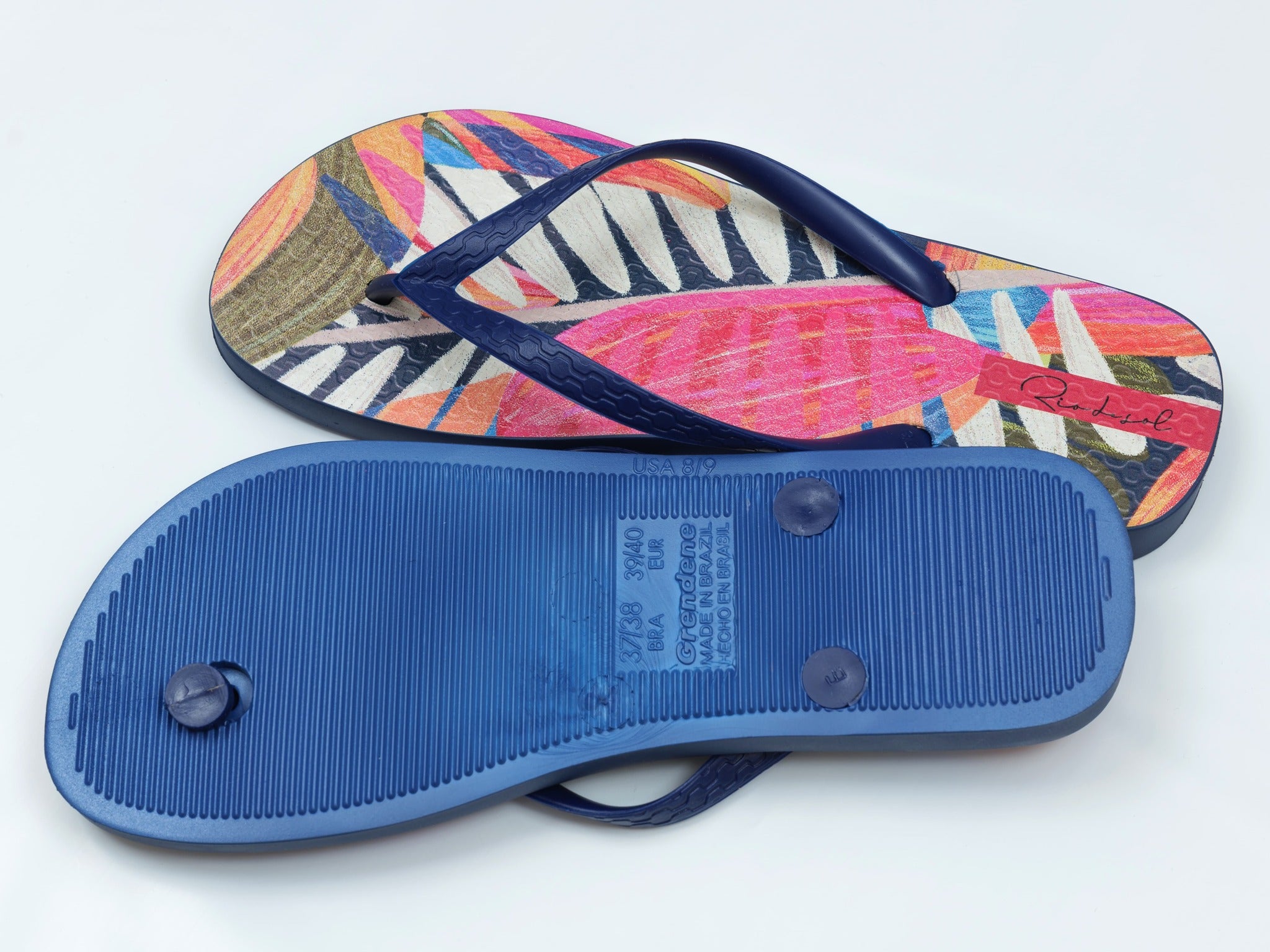 Image 03: Rio De Sol Flip-Flop Jungle Slim