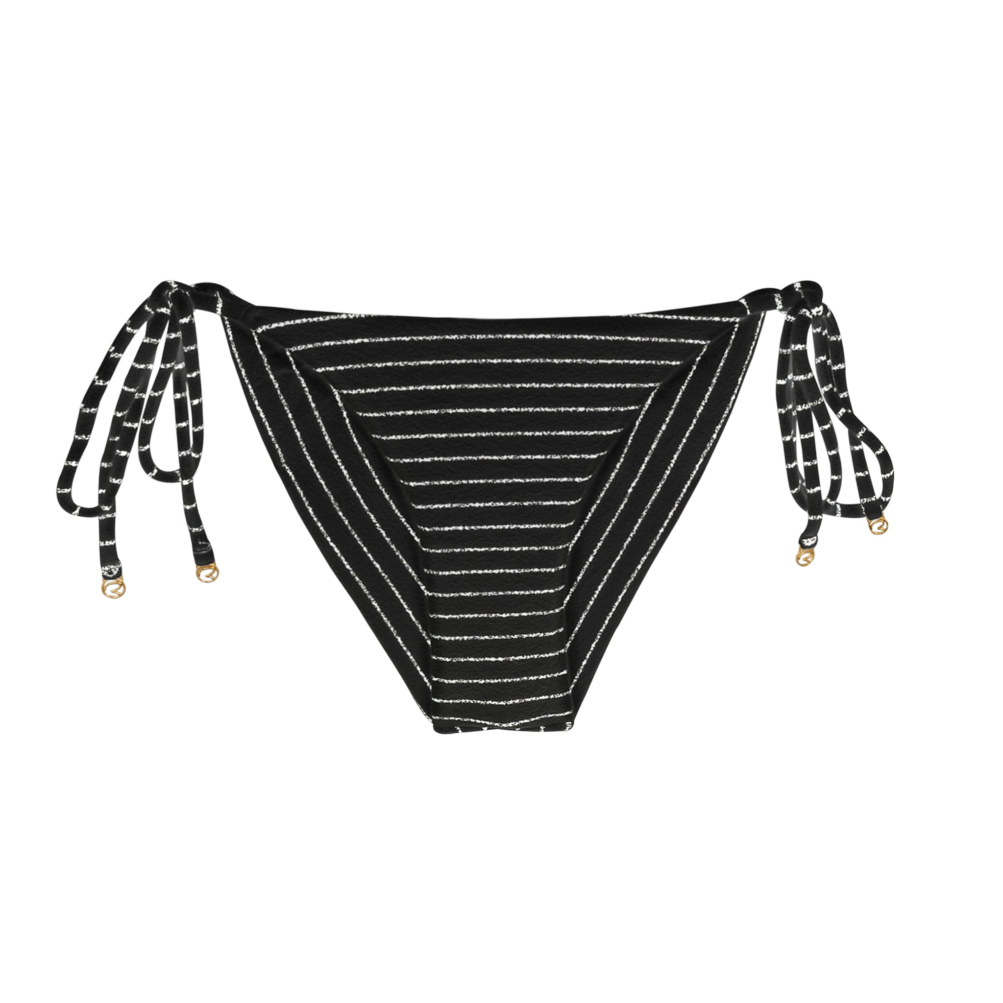 Product Front: Rio De Sol Bottom Bottom Linea-Black Cheeky-Tie