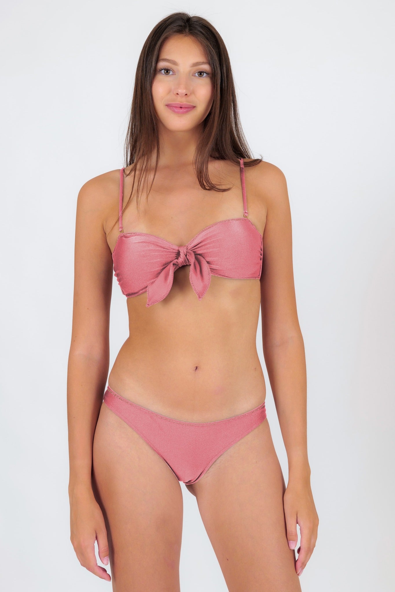 Model Front: Rio De Sol Bottom Bottom Shimmer-Confetti Essential