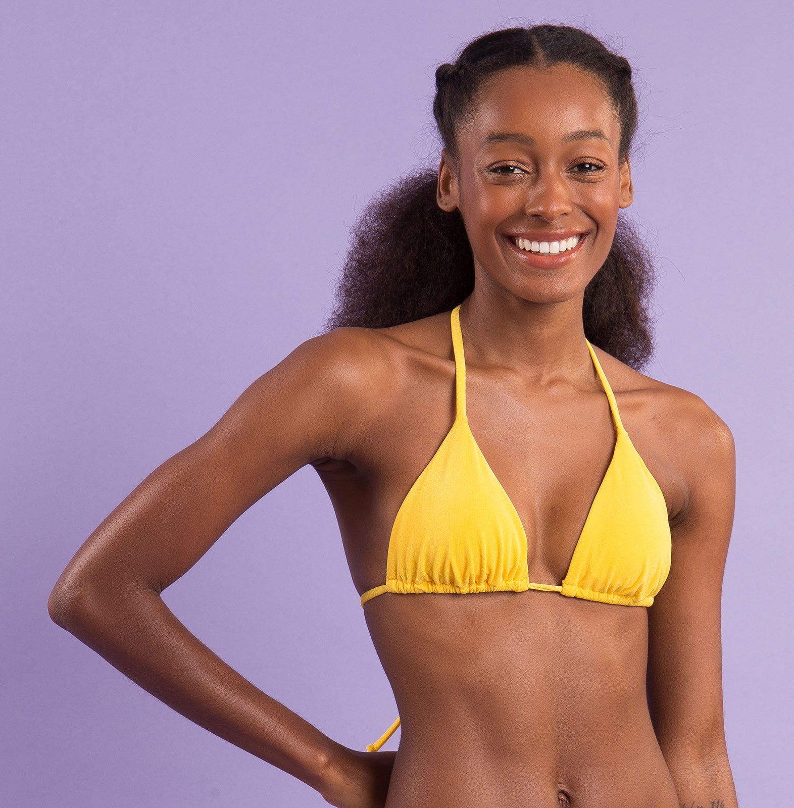 Image 10: Rio De Sol Top Top Malibu-Yellow Tri-Inv
