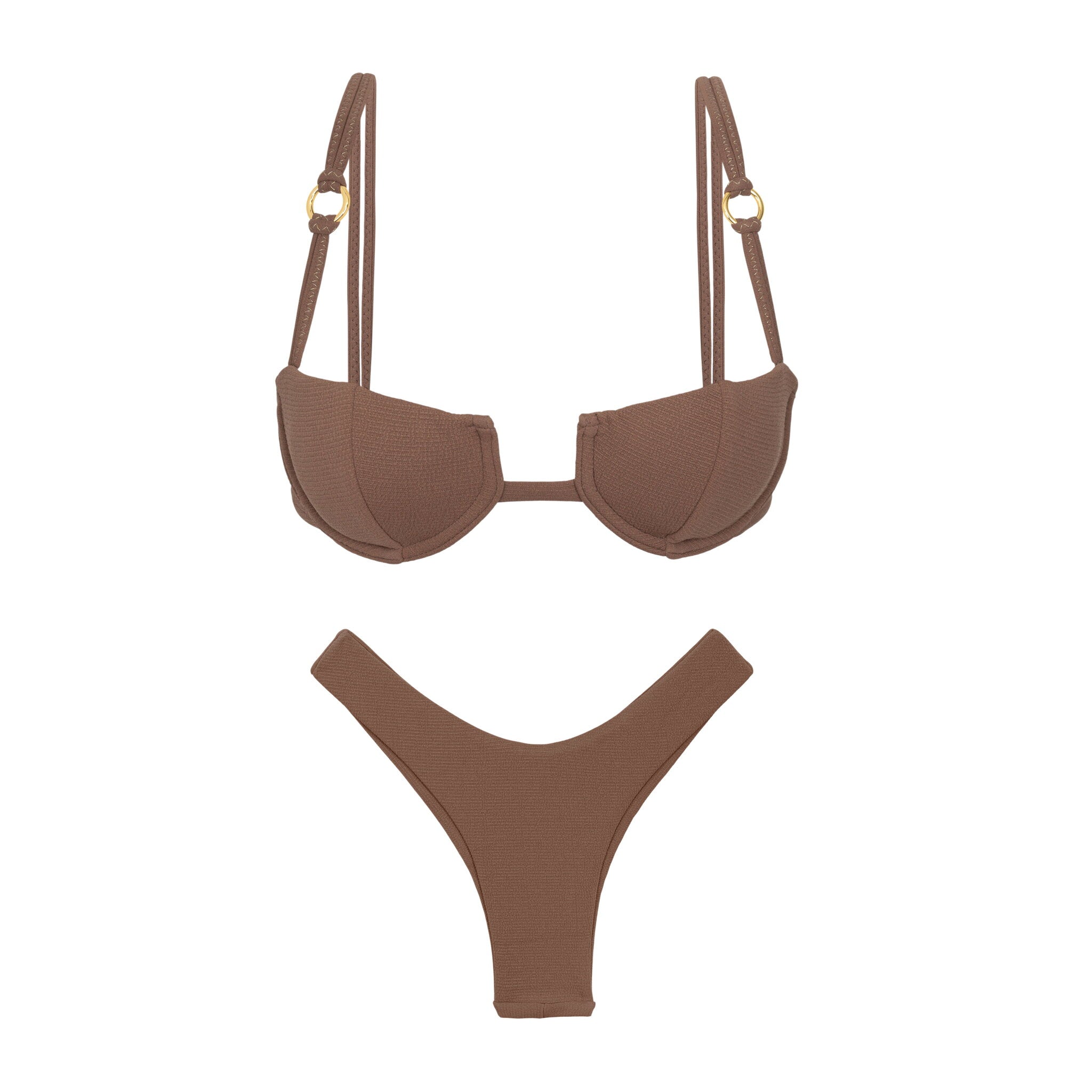 Product Front: Rio De Sol Set Set Sand-Cappuccino Juliette-Aya Nara