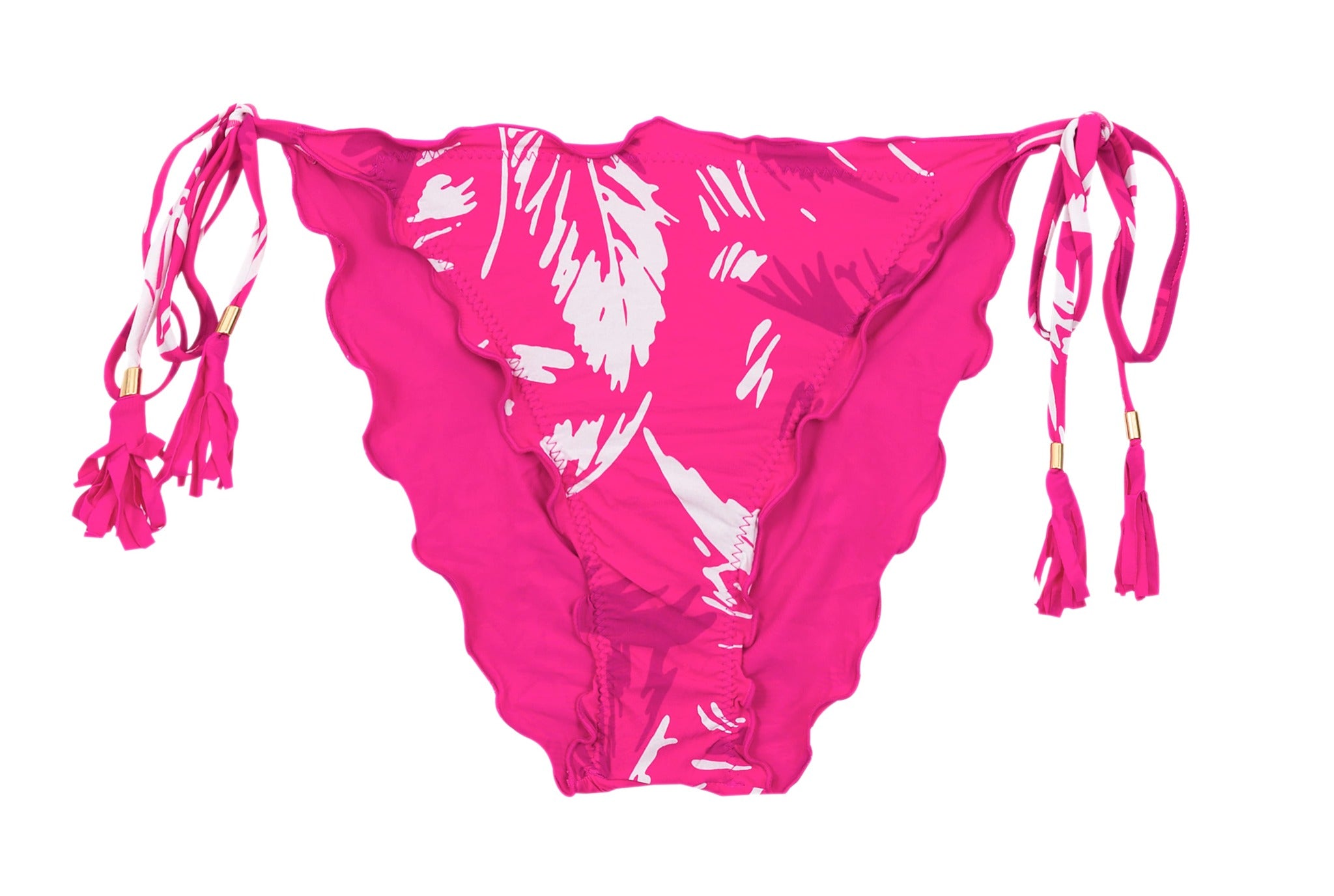 Product Front: Rio De Sol Bottom Bottom Pink-Palms Frufru-Comfy