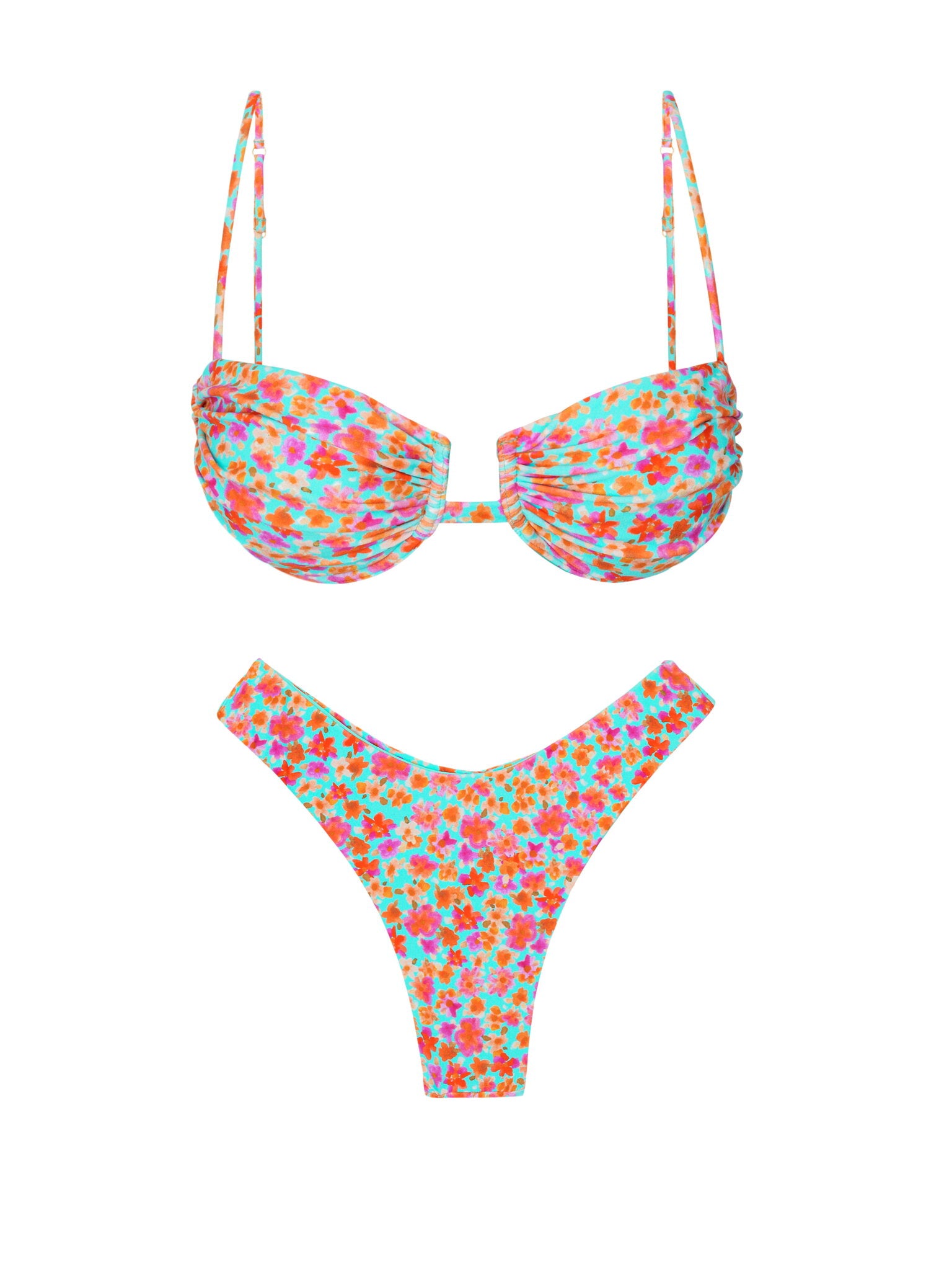 Product Front: Rio De Sol Set Set Ditsy-Sky Zaya Nara