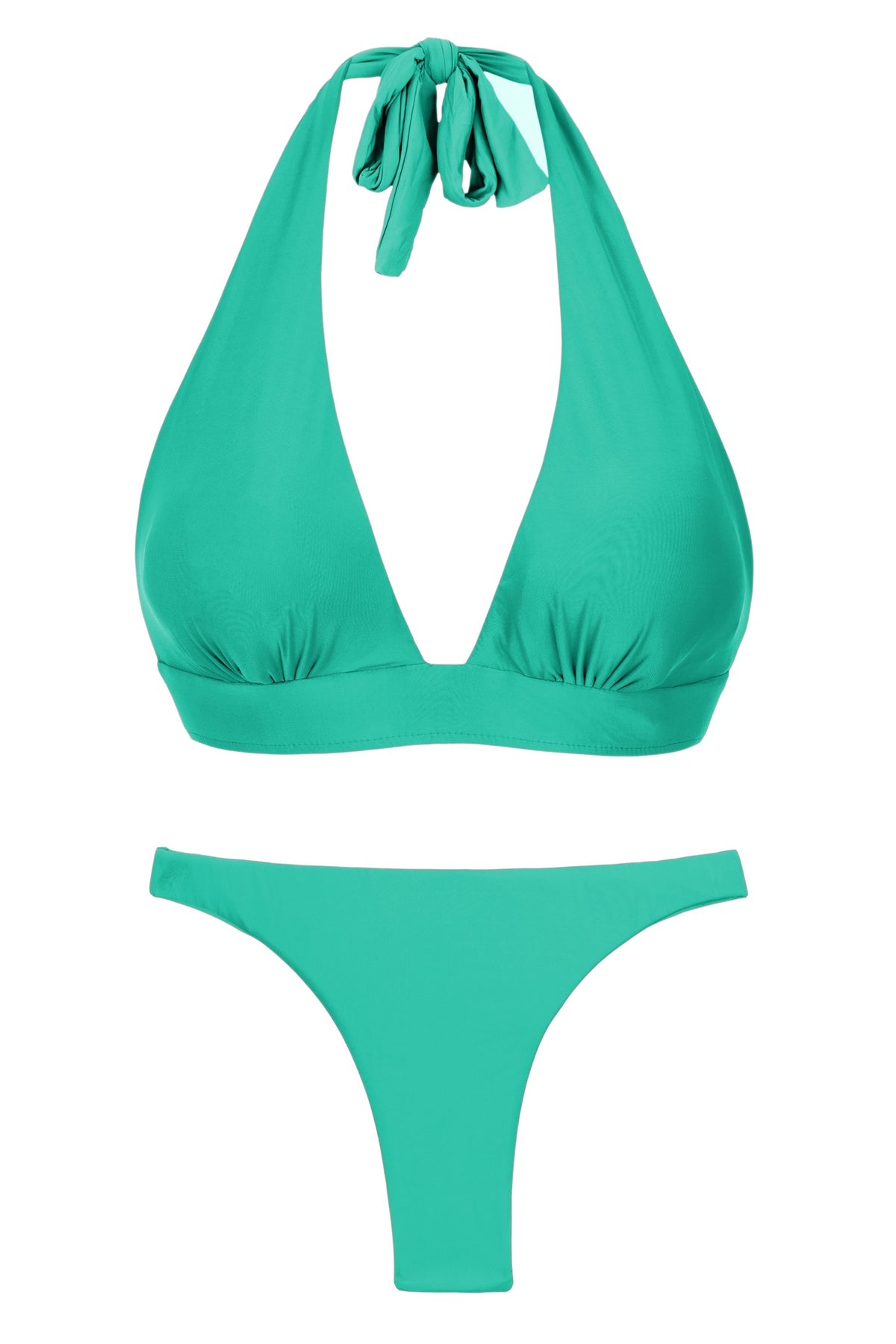 Product Front: Rio De Sol Two Piece Swimwear Set Opal Halter-Cos Leblon-Fio