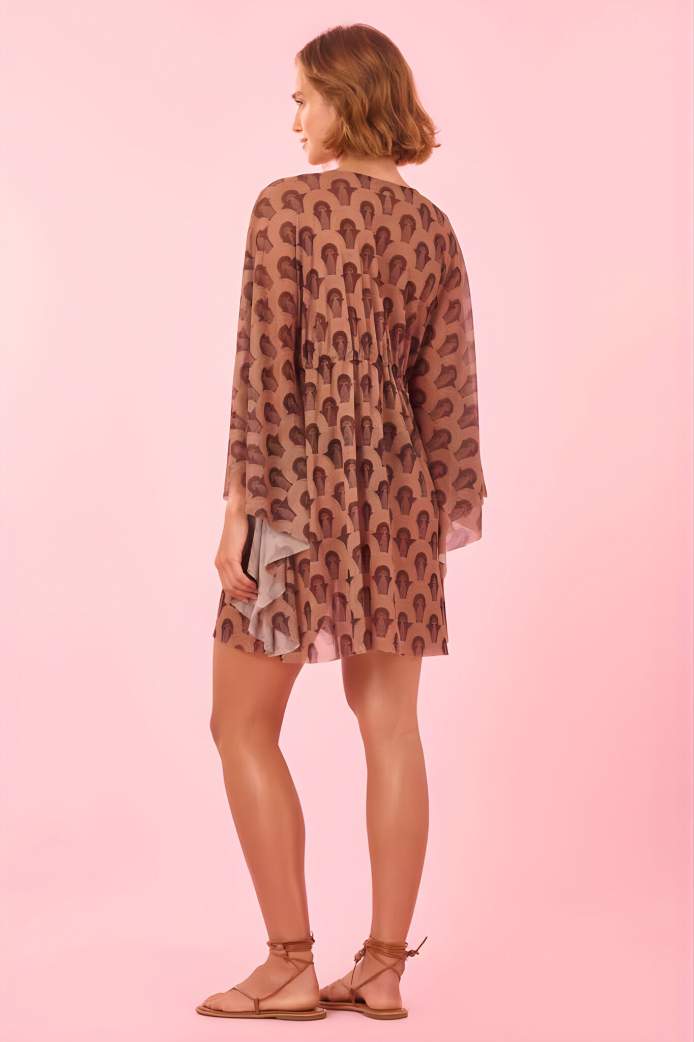 Model Back: Blueman Kaftans / Cover Ups Makani Kaftan