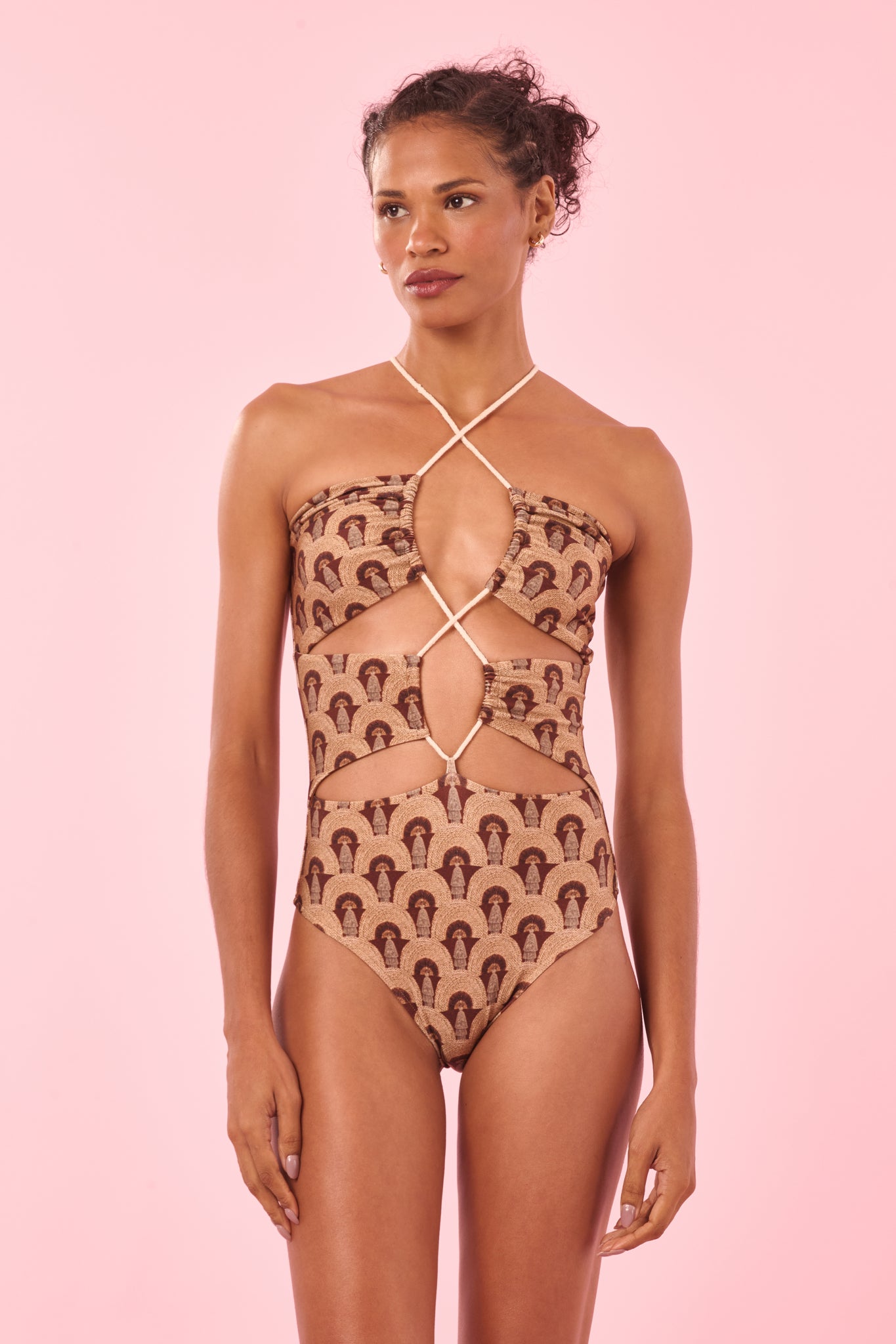 Model Front: Blueman One-Piece Makani Paola Corda