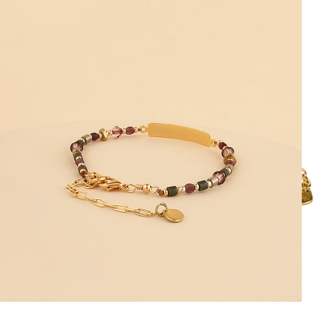 Image 03: Mishky Bracelet Love Gold B-St-Xs-10928