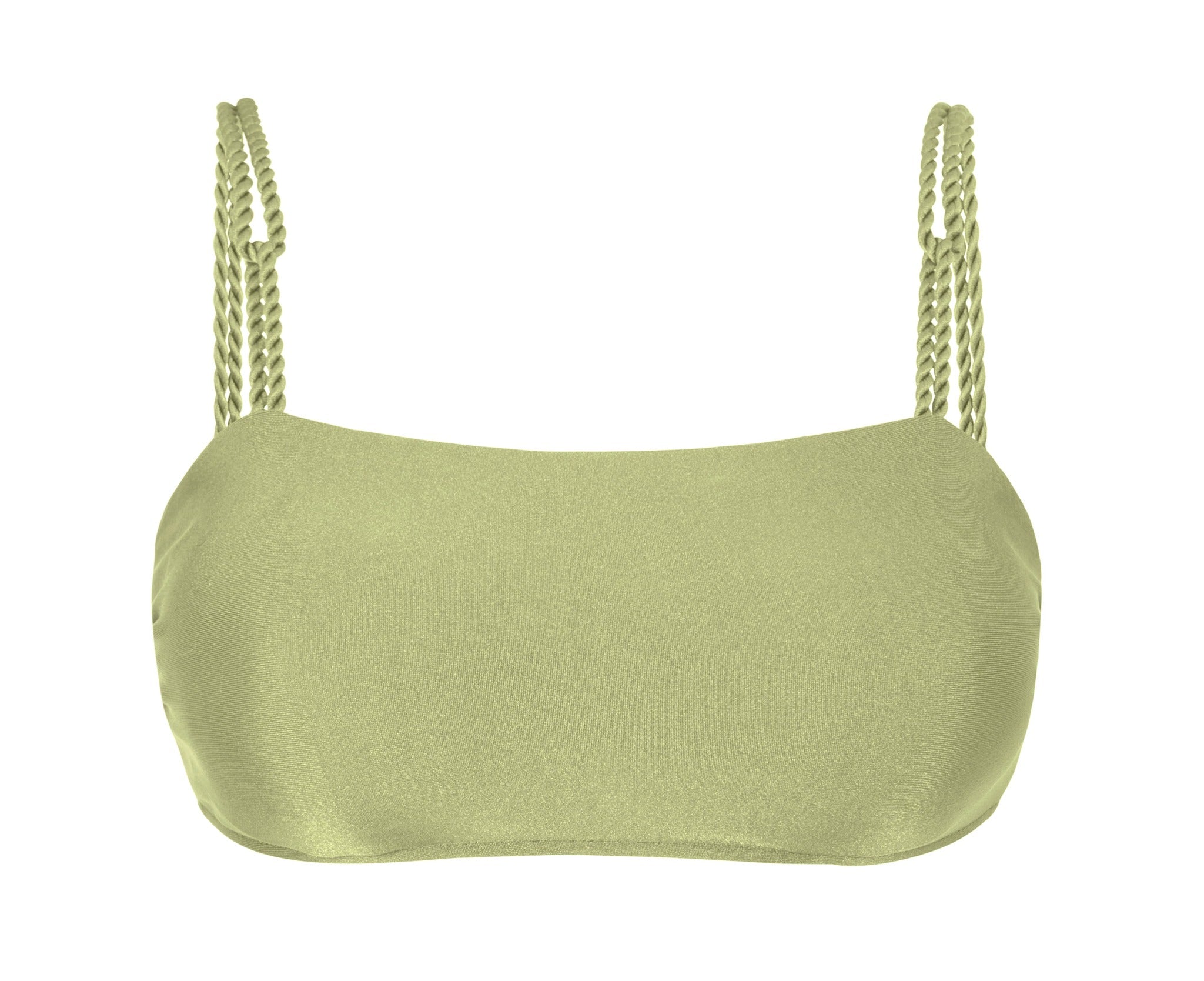 Product Front: Rio De Sol Top Top Oliva Bandeau-Reto