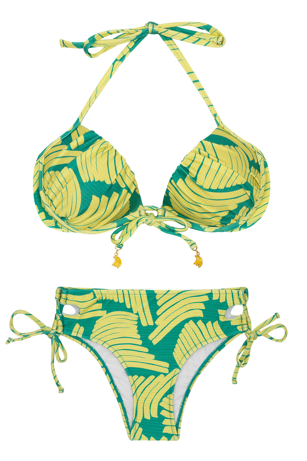 Product Front: Rio De Sol Set Banana Yellow Balconet