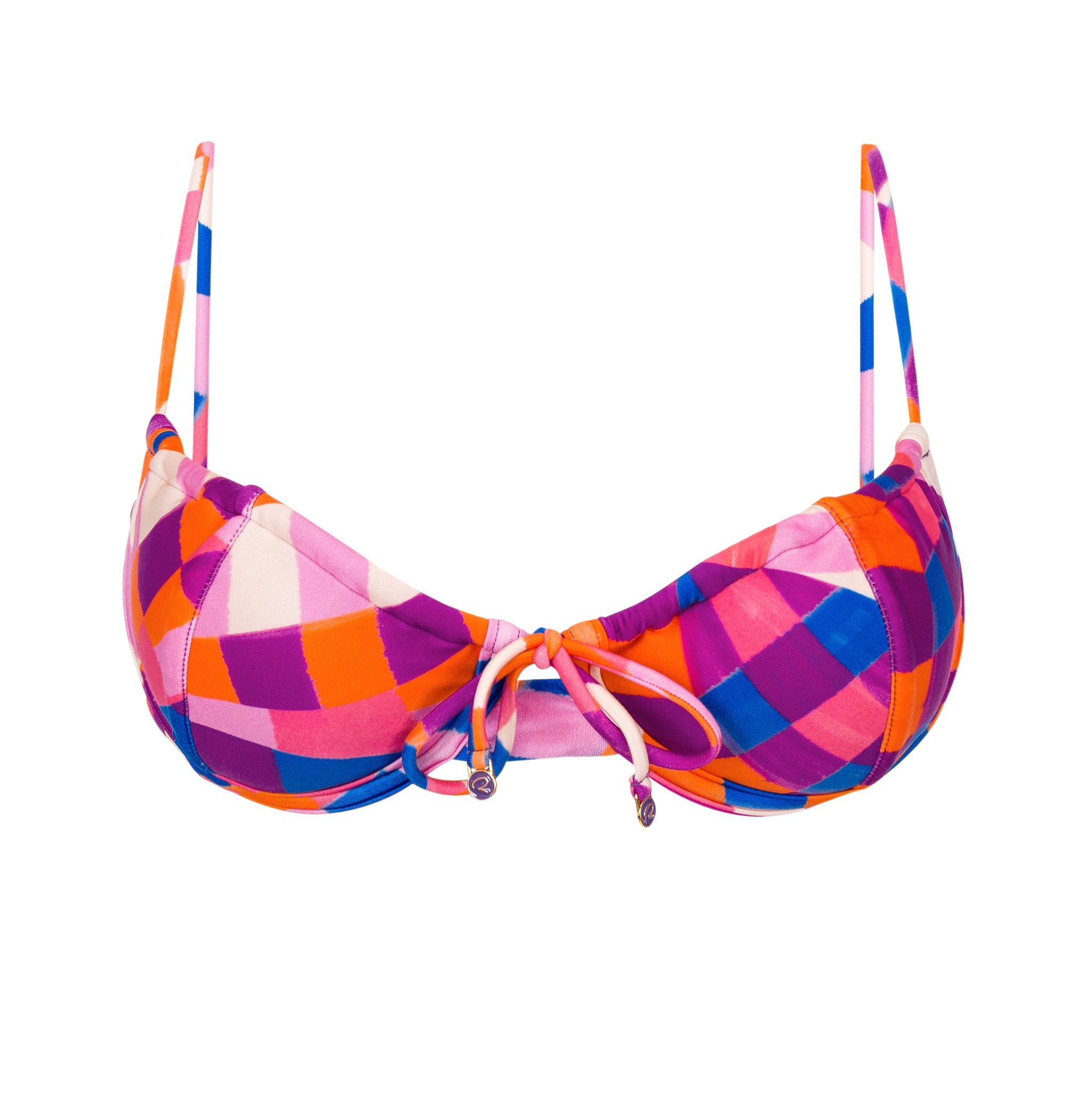 Product Front: Rio De Sol Top Top Funny Balconet-Tie