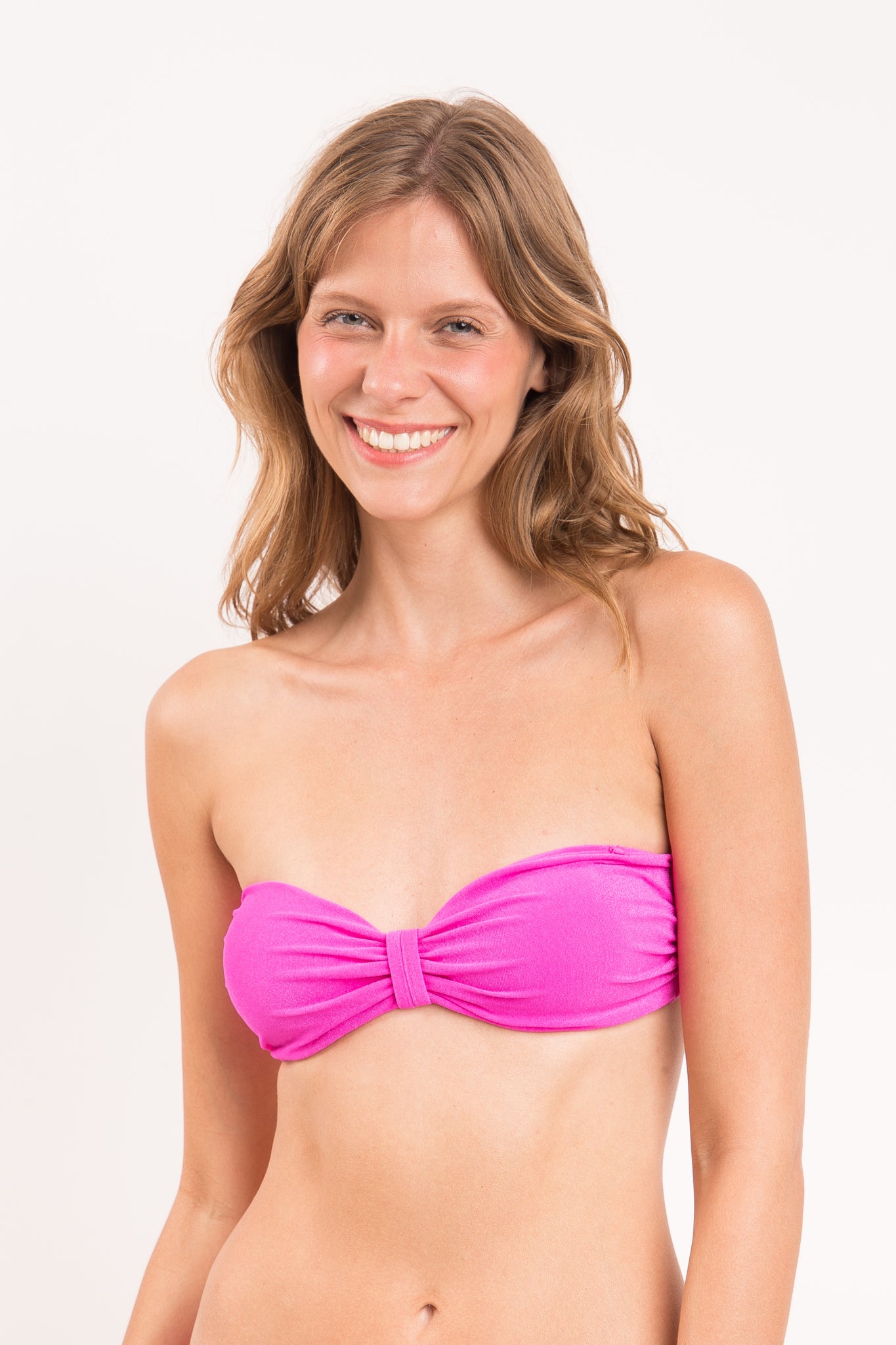Image 14: Rio De Sol Top Top Malibu-Rosa Bandeau-Duo
