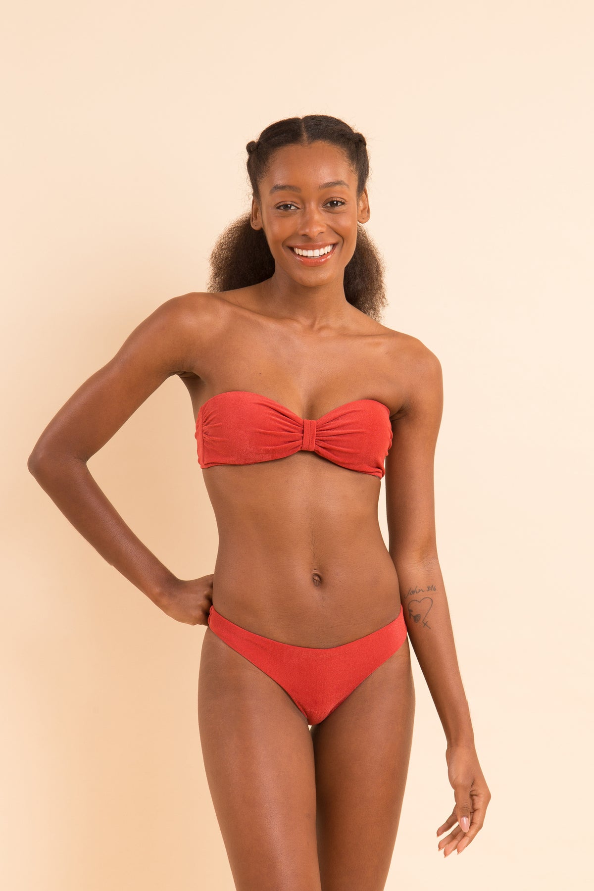 Image 10: Rio De Sol Two Piece Swimwear Set Malibu-Chili Balconet Essential-Comfy