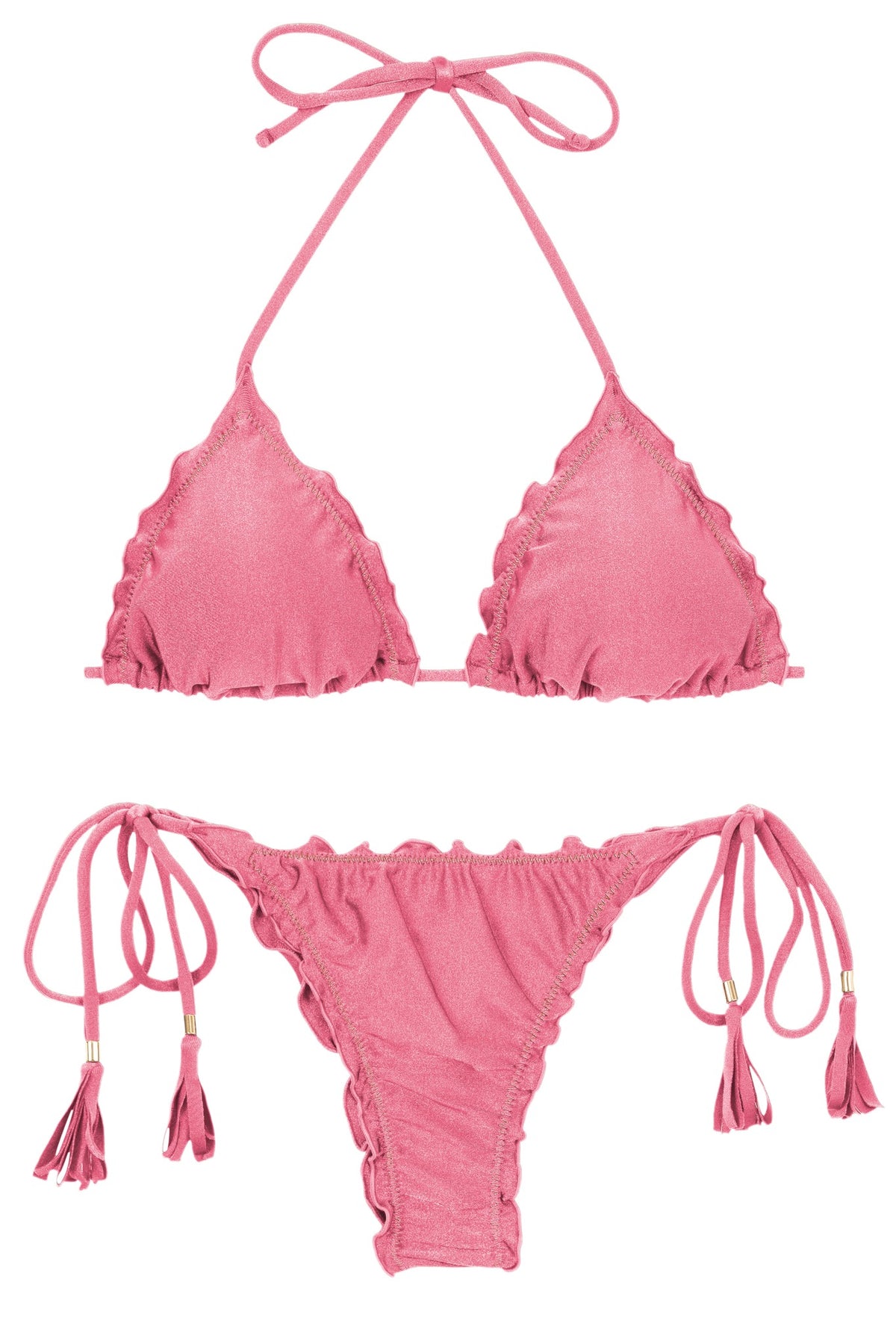 Product Front: Rio De Sol Two Piece Swimwear Set Shimmer-Confetti Frufru-Fio
