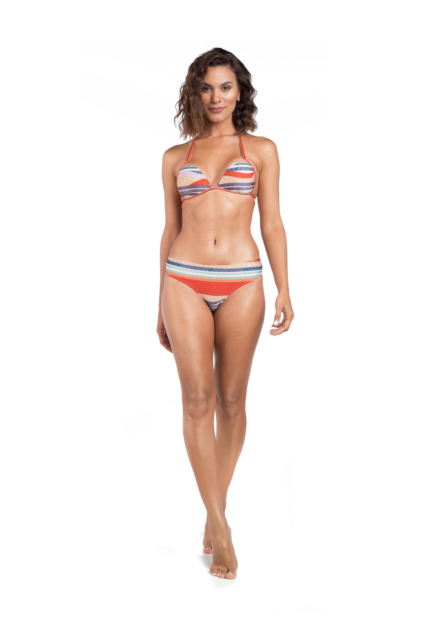 Image 03: La Playa Bottom Bottom Cheeky Navy