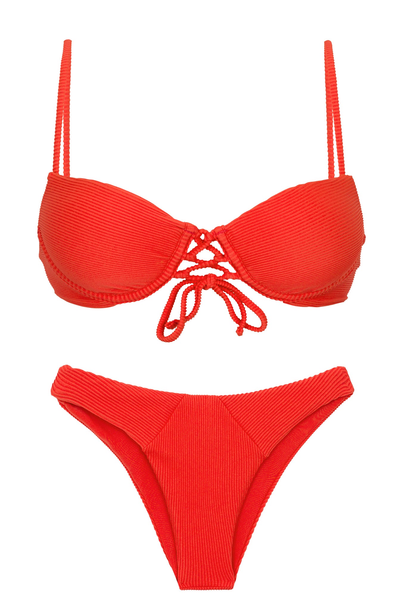 Product Front: Rio De Sol Set Set Cotele-Tomate Balconet-Pushup Lisboa