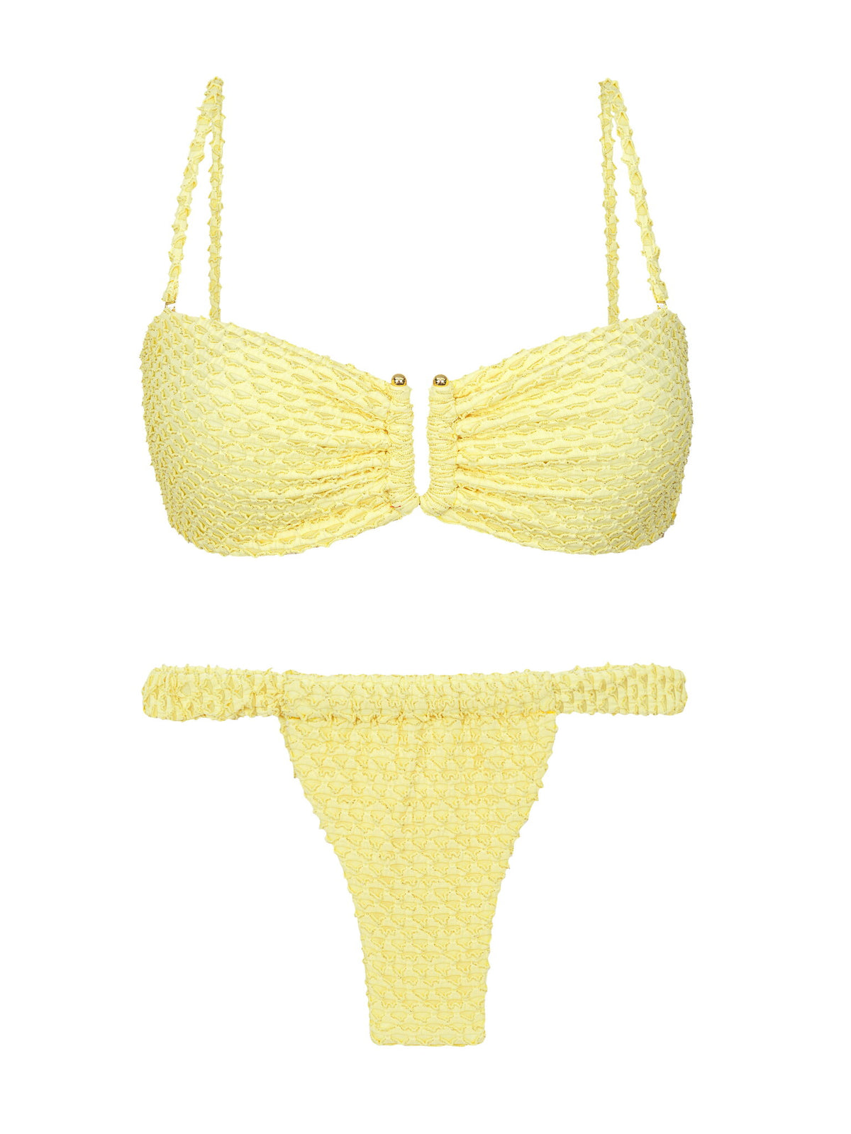 Product Front: Rio De Sol Two Piece Swimwear Set Drift-Butterglow Sara Eden
