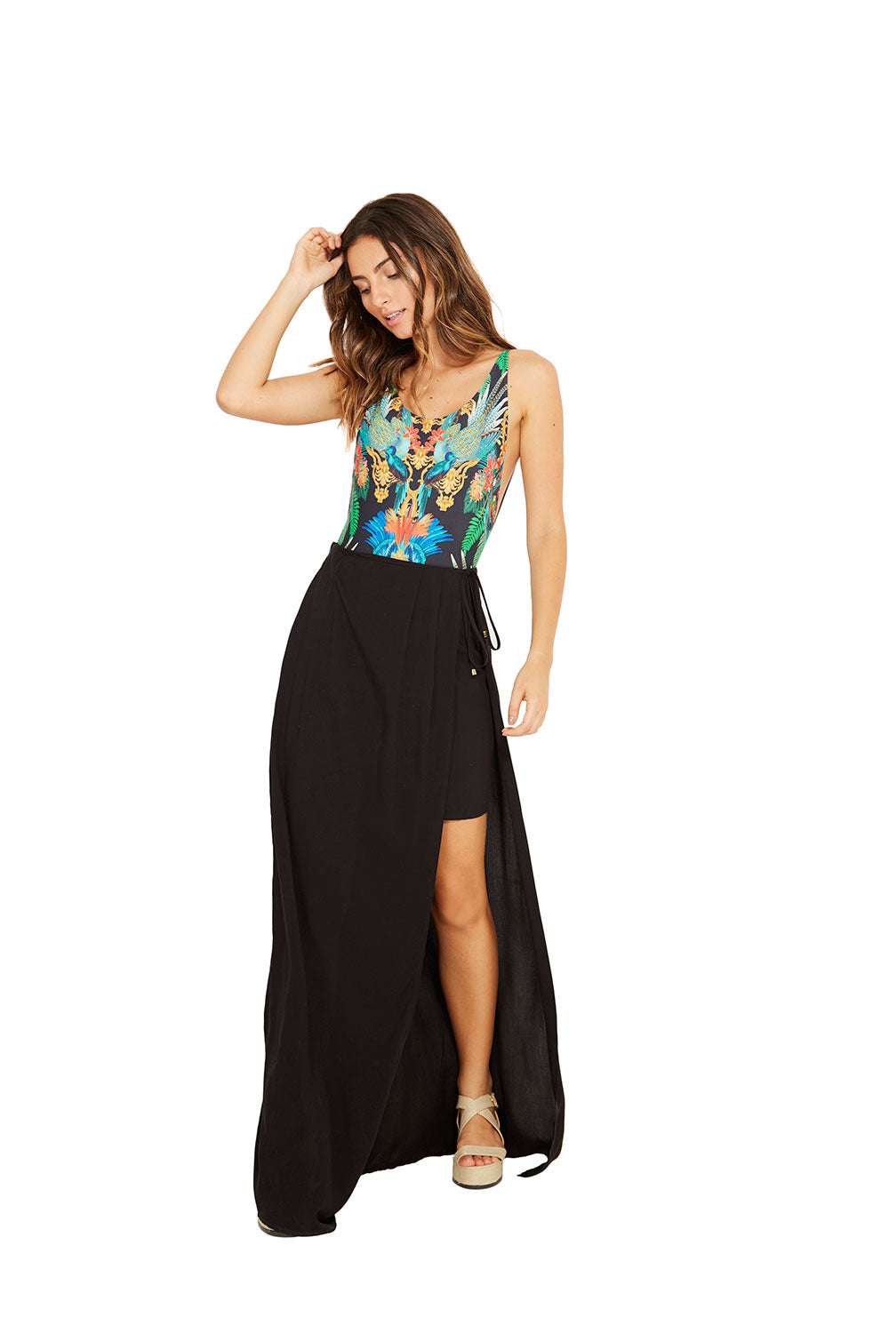 Model Front: Blueman Skirts Clea Preto