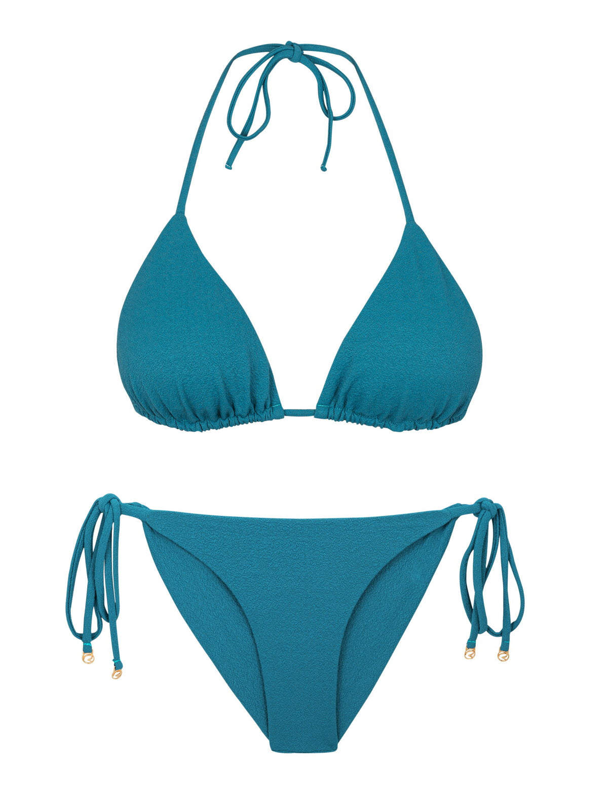 Product Front: Rio De Sol Two Piece Swimwear Set Crespinho-Atlantico Tri-Inv Cheeky-Tie