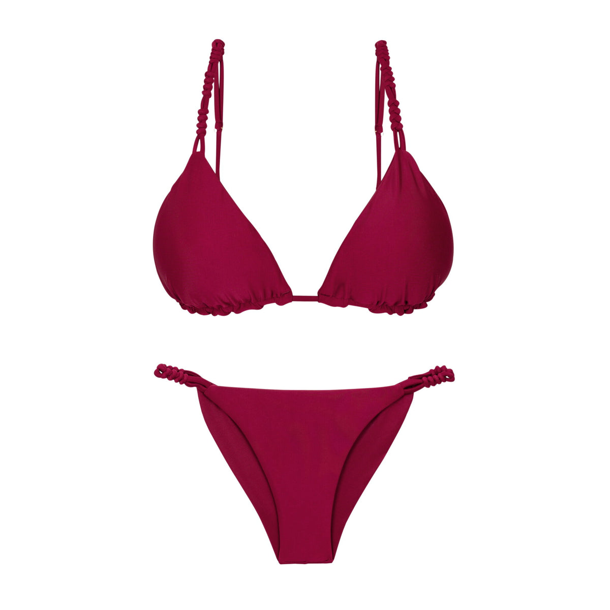 Product Front: Rio De Sol Two Piece Swimwear Set Touch-Carmim Selena