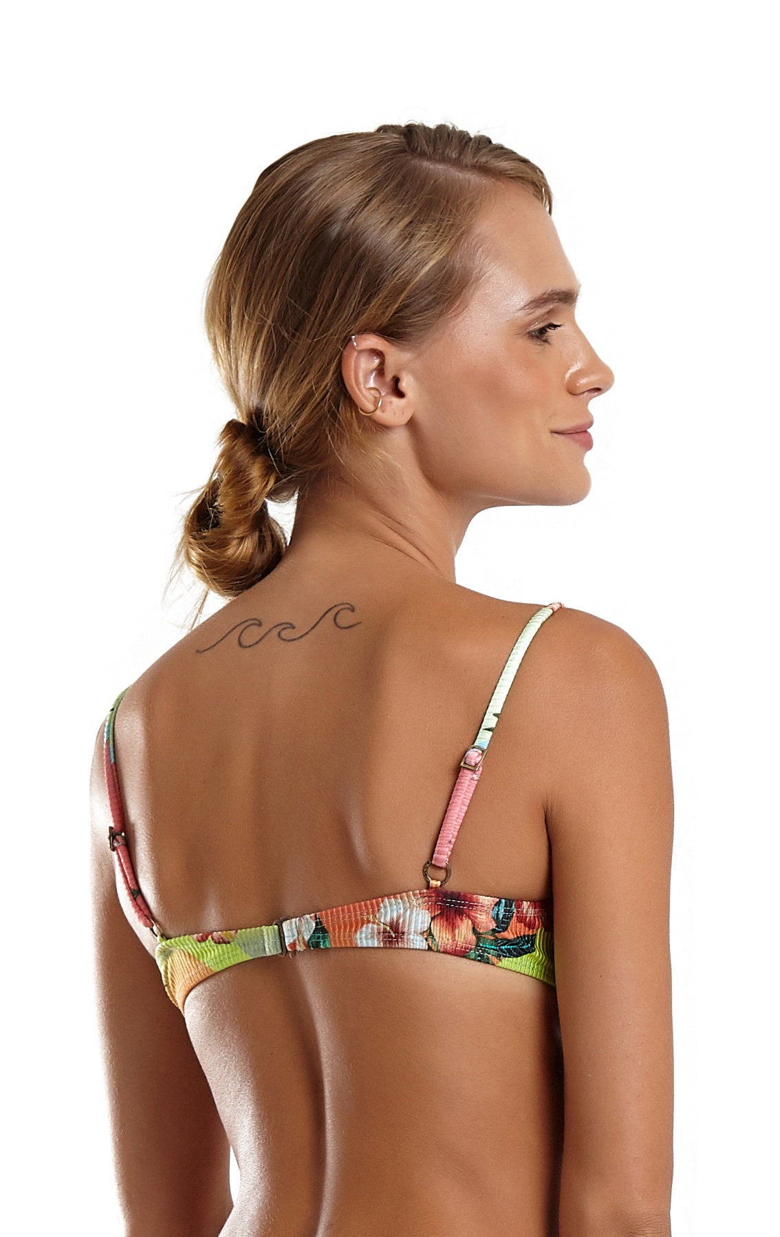 Image 05: Blueman Bikini Tops Top Prainha Flower Power