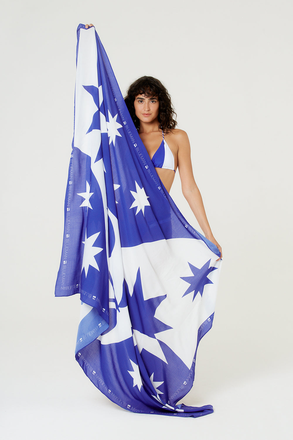 Product Front: Blueman Pareo Canga Maxi Cerise