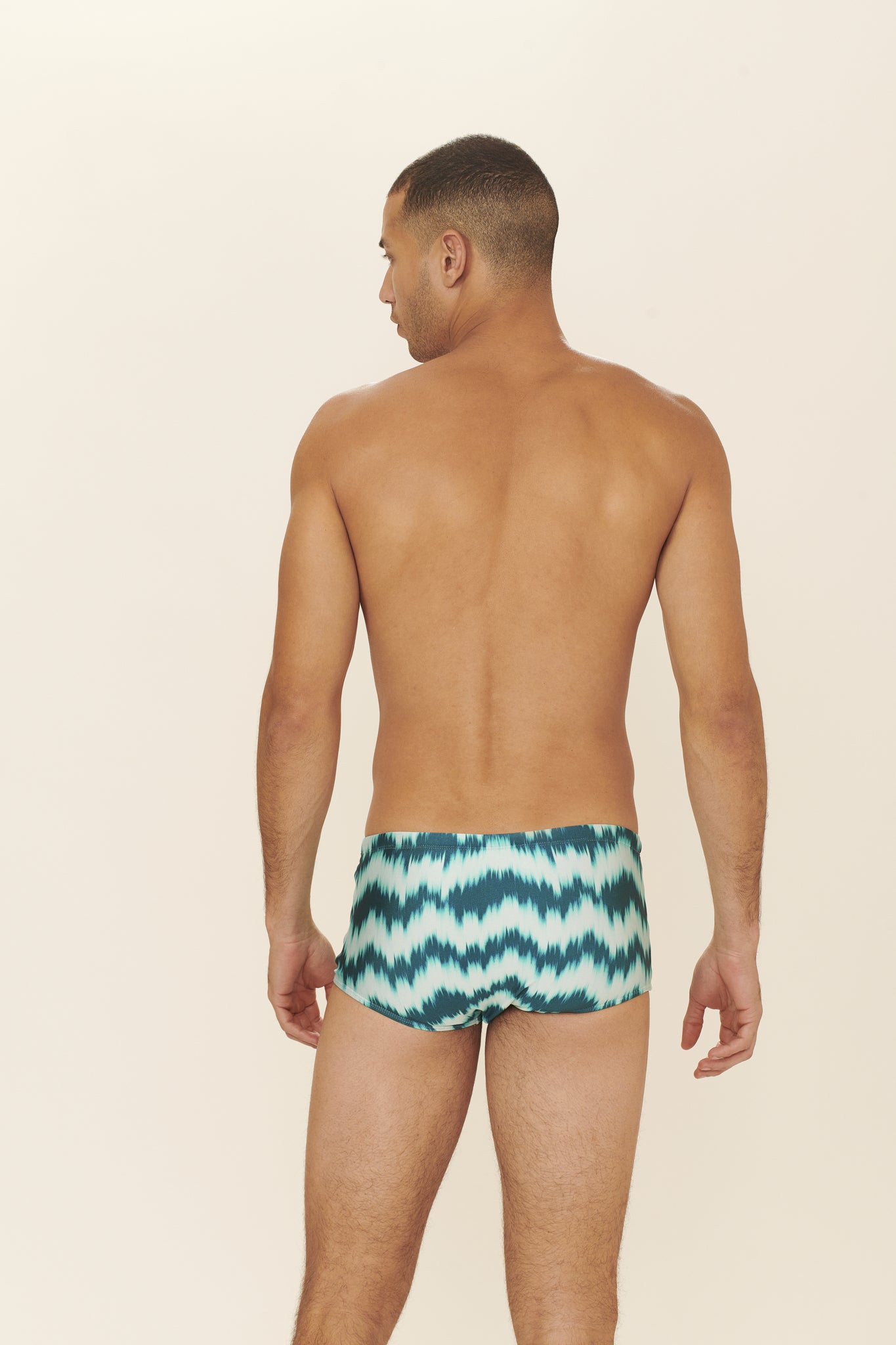 Model Back: Blueman Sunga / Boxer Sunga Army Wind Azul