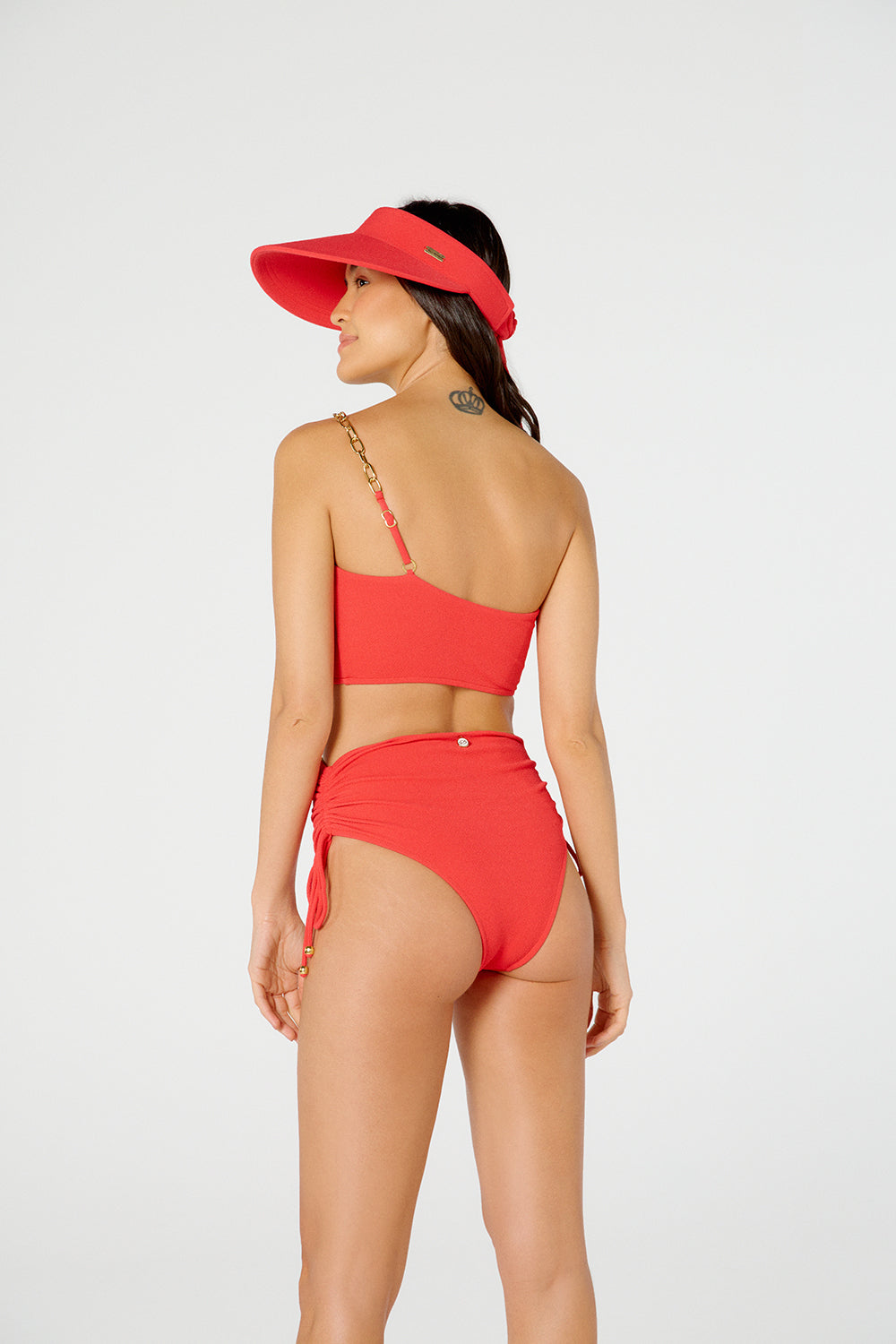 Model Back: Blueman Top Top Nix Crispy Vermelho
