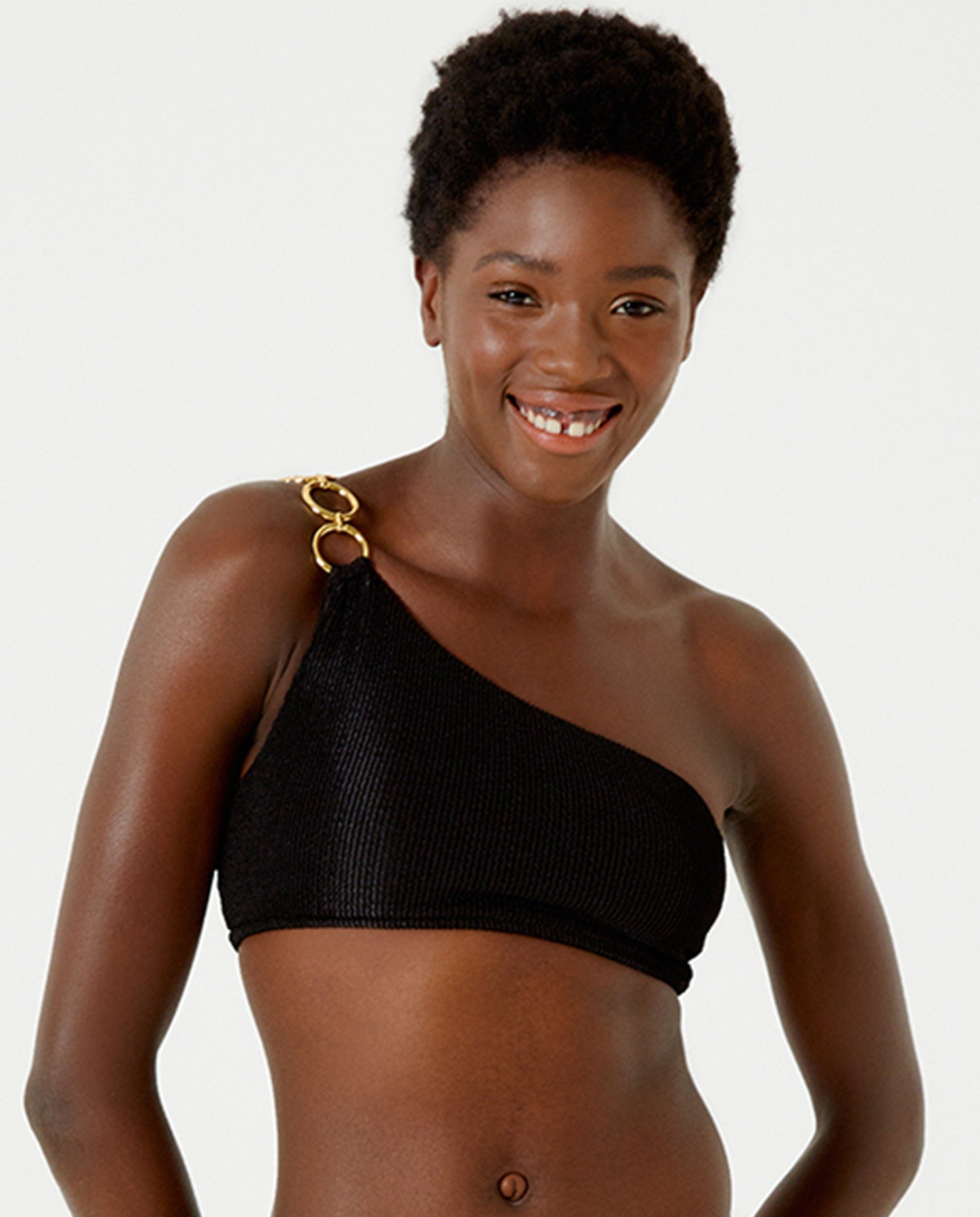 Gallery: Blueman Top Top Textura Wavy Shine Preto