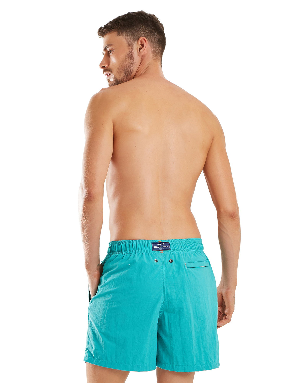 Image 05: Blueman Swim Shorts Short Basico Amni Verde