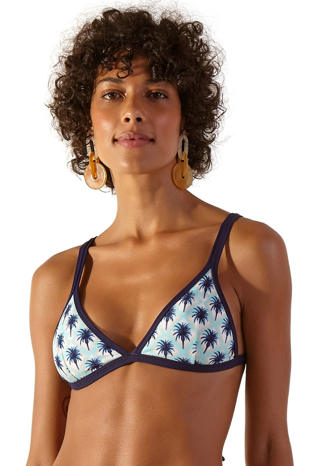 Model Front: Blueman Bikini Tops Top Dance Ohana