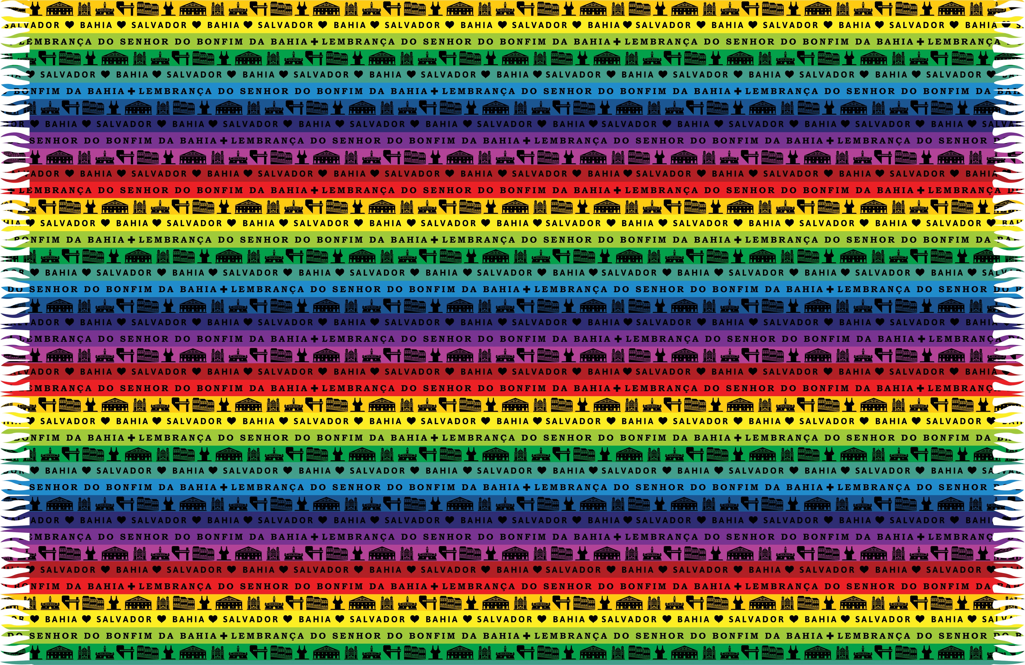 Fitinha Salvador Rainbow