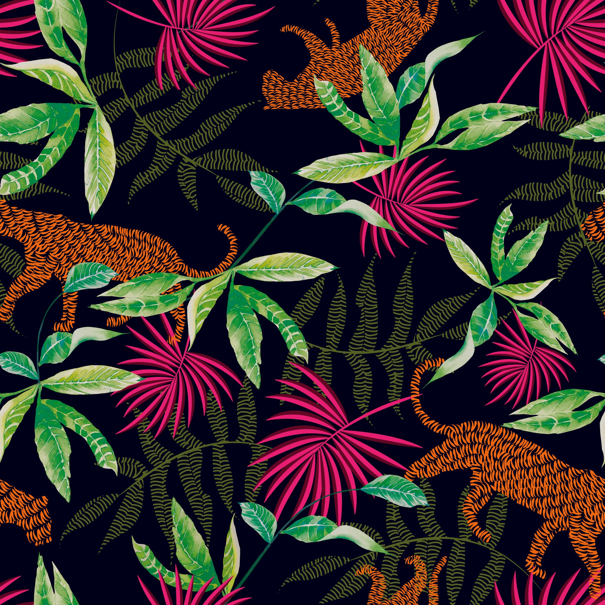 Image 03: La Playa Maxi Dresses Vestido Chemise Jungle