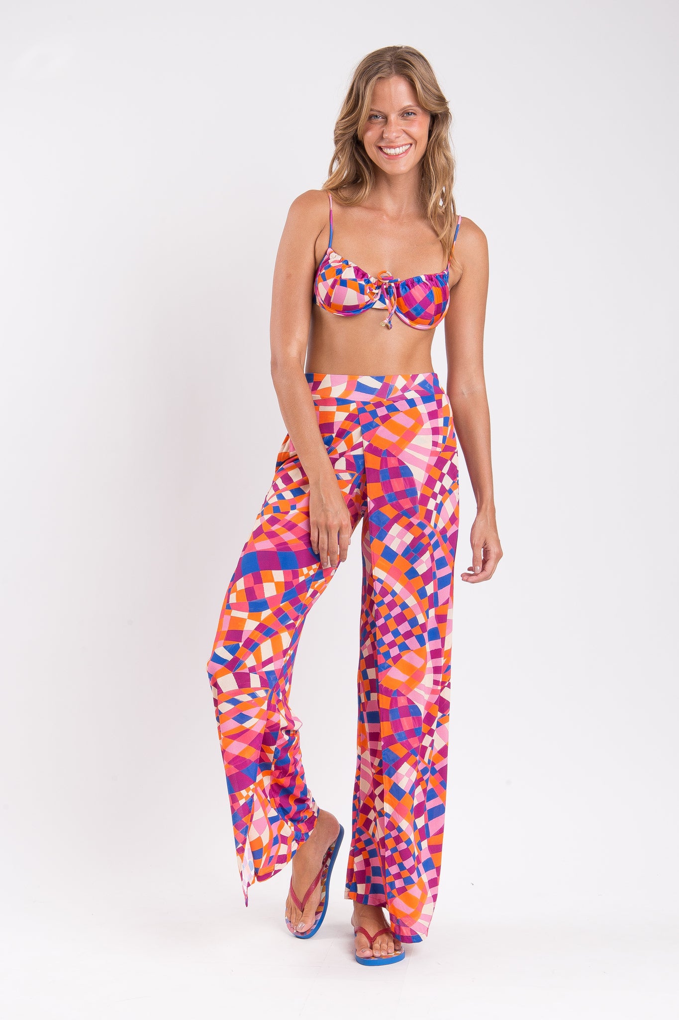 Image 06: Rio De Sol Beach Trousers Funny Wide Pants