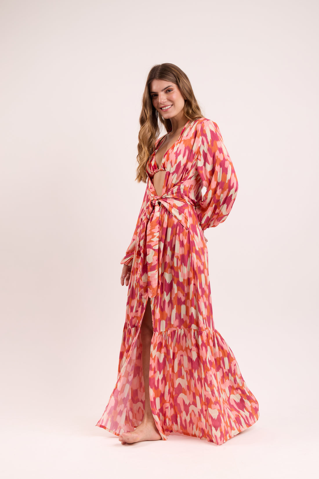 Image 02: Rio De Sol Maxi Dresses Mirage Long Dress Verona