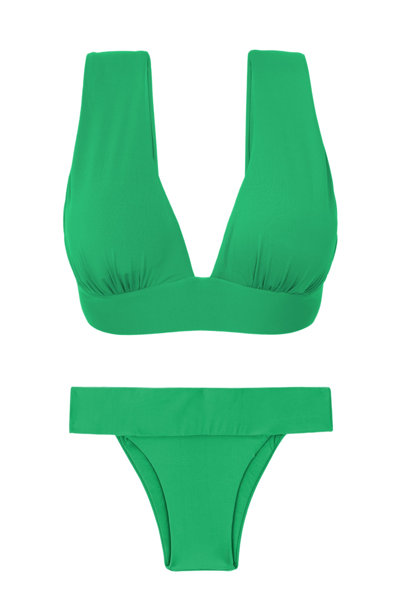 Product Front: Rio De Sol Set Set Tambourine Halter-Marina Essential-Cos