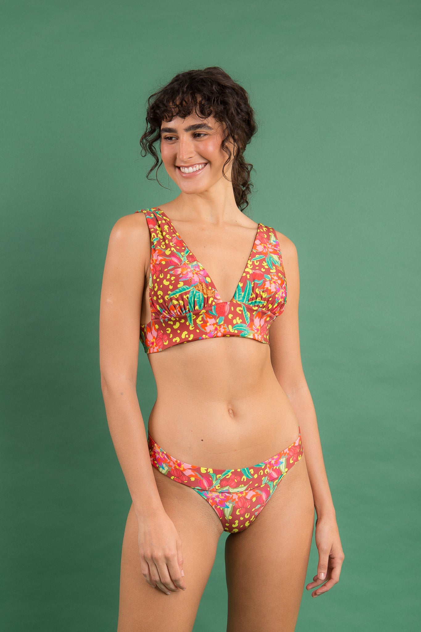 Image 10: Rio De Sol Set Set Tropics Halter-Marina Essential-Cos