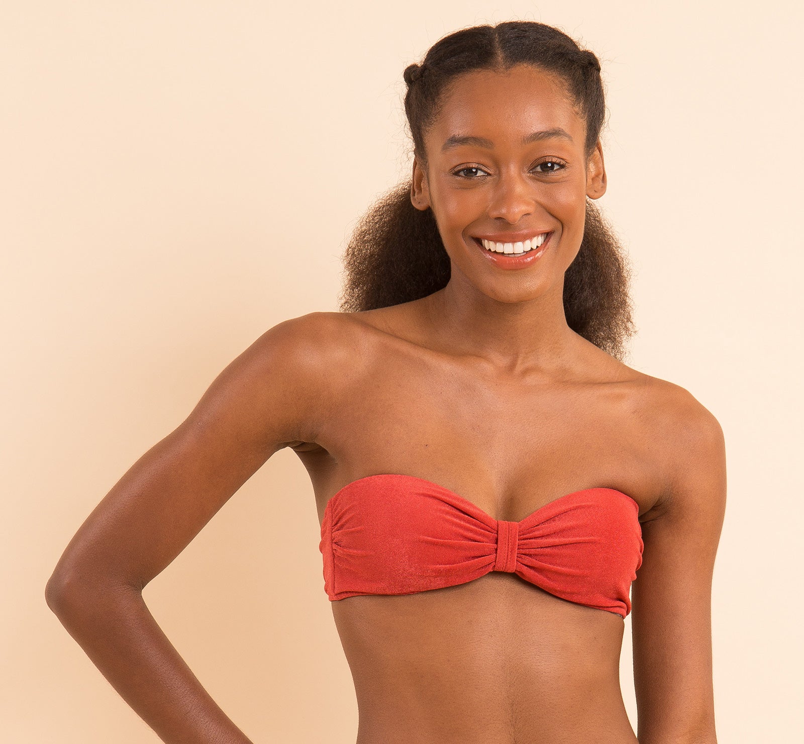 Image 09: Rio De Sol Top Top Malibu-Chili Bandeau-Duo