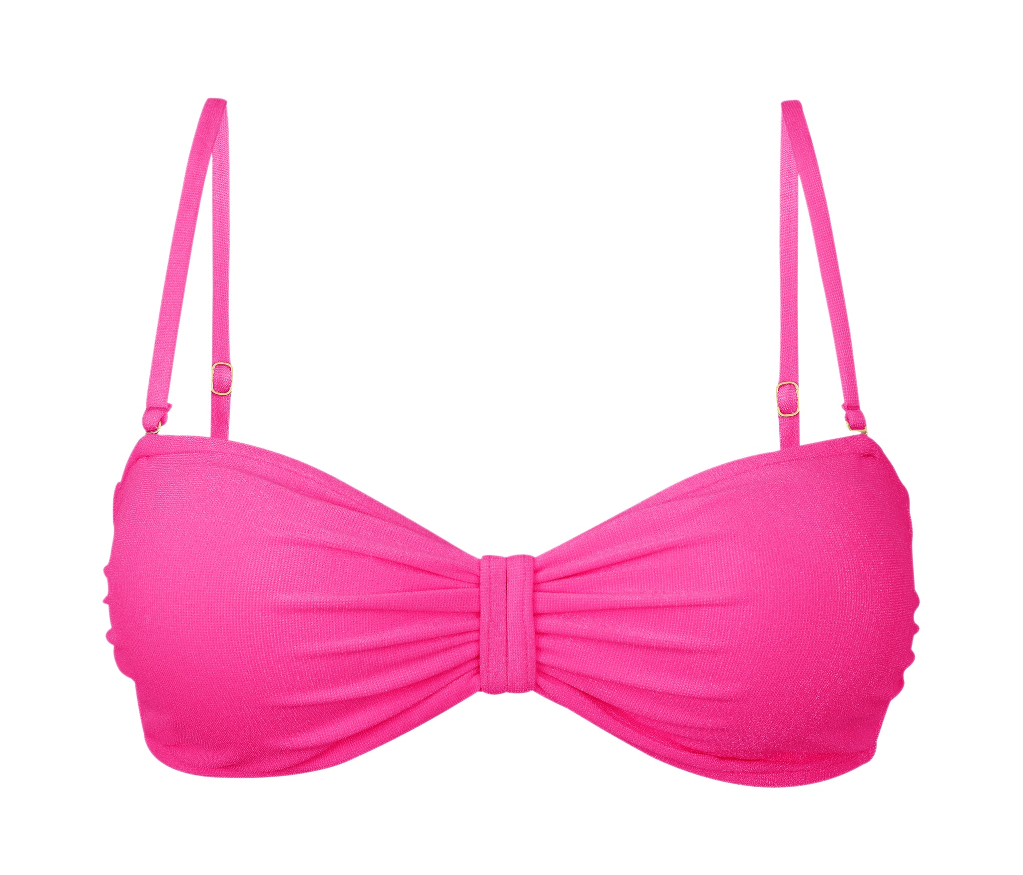 Product Front: Rio De Sol Top Top Malibu-Rosa Bandeau-Duo