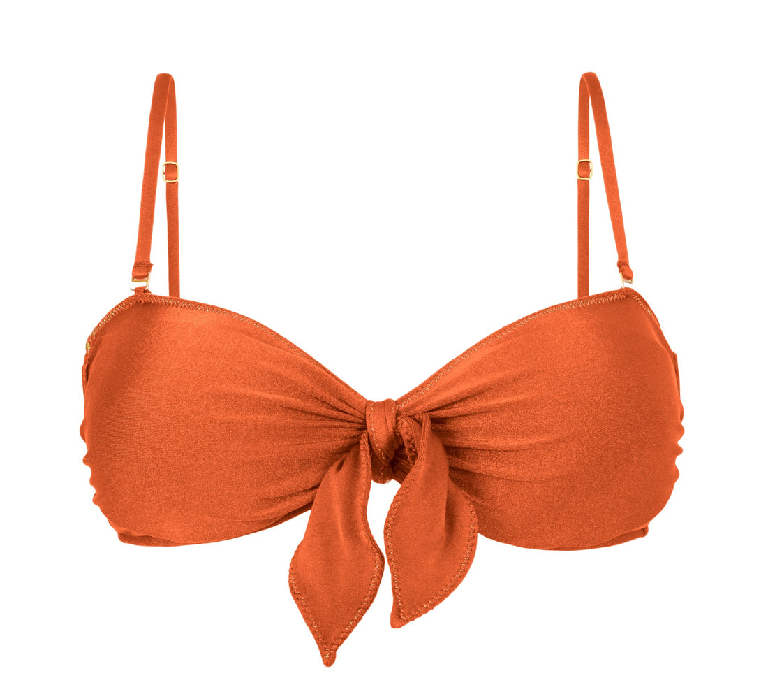 Product Front: Rio De Sol Top Top Paprica Bandeau-No